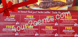 Free Printable Wendys Coupons