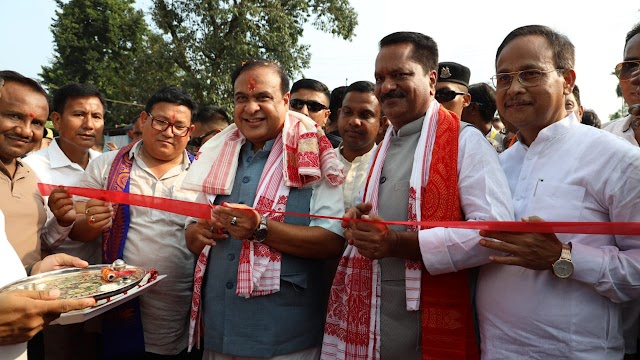 Assam CM Sarma inaugurates, lays foundation for Rs 465-crore projects 