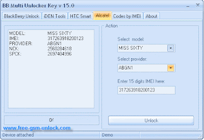Alcatel multi Unlocker Key v15.0