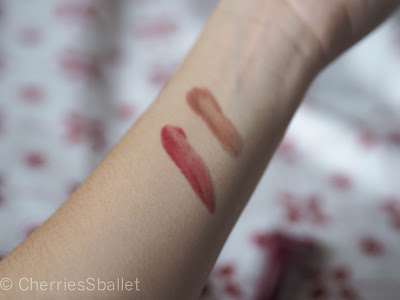 Clarins Instant Light Lip Perfectors - Toffee Shimmer & Plum Shimmer 