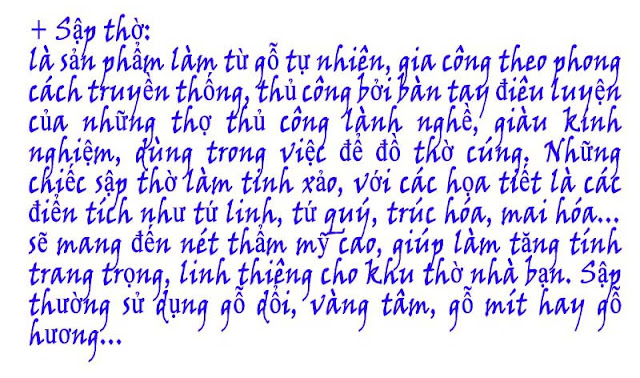 sập thờ