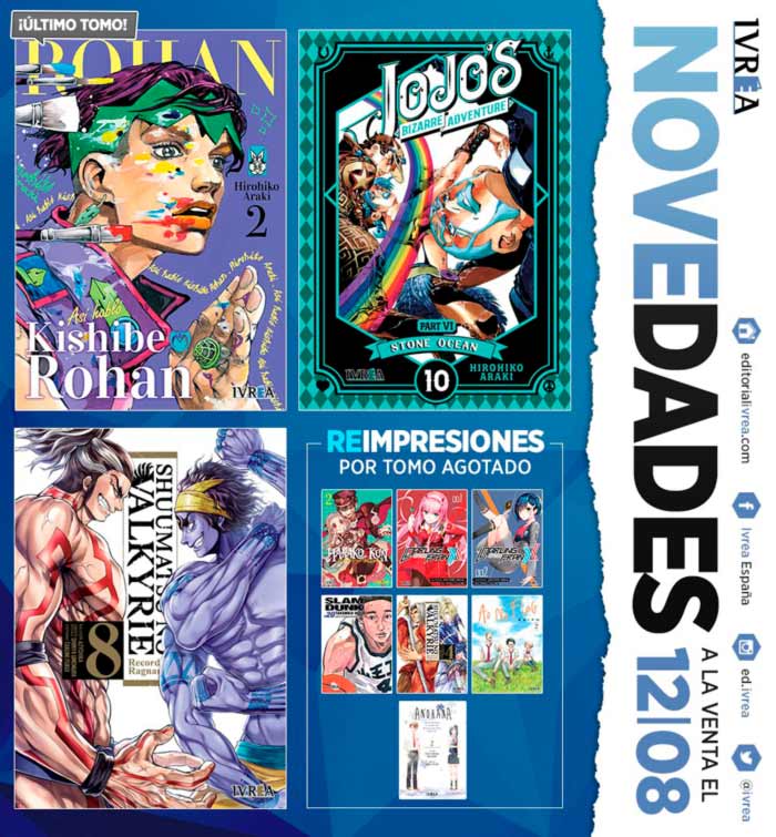 Novedades Ivrea 12 de agosto 2021