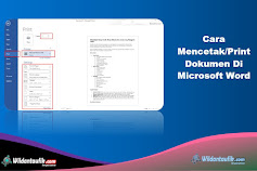 Cara Mencetak/Print Dokumen di Microsoft Word Versi 2007, 2010, 2013 & 2016 