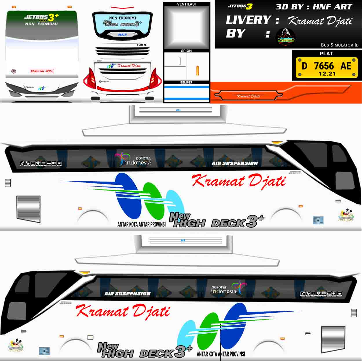 livery bussid kramat djati