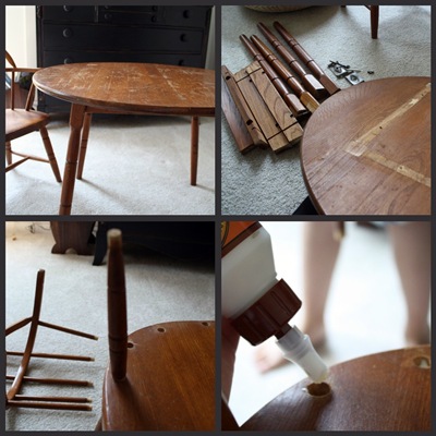 kids craft table