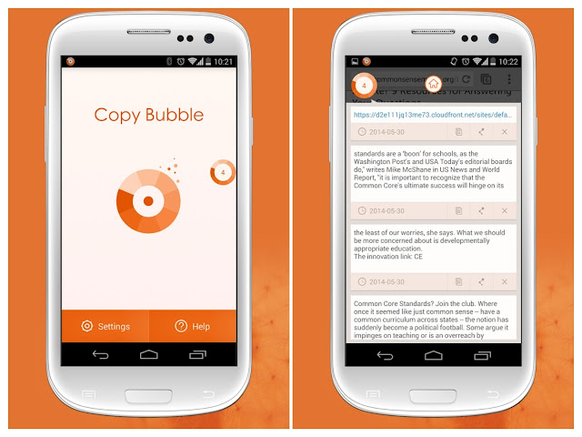 Copy Bubble android app