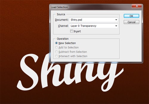 Create Shiny Text Effect In Photoshop