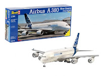 Revell 1/144 Airbus A380 New Livery (First flight) (04218)  Color Guide & Paint Conversion Chart