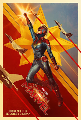 Captain Marvel Dolby Cinema poster