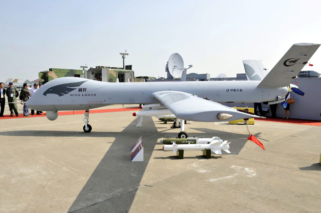 UAV chino Wing Loong cuesta menos de 1 millon de dolares