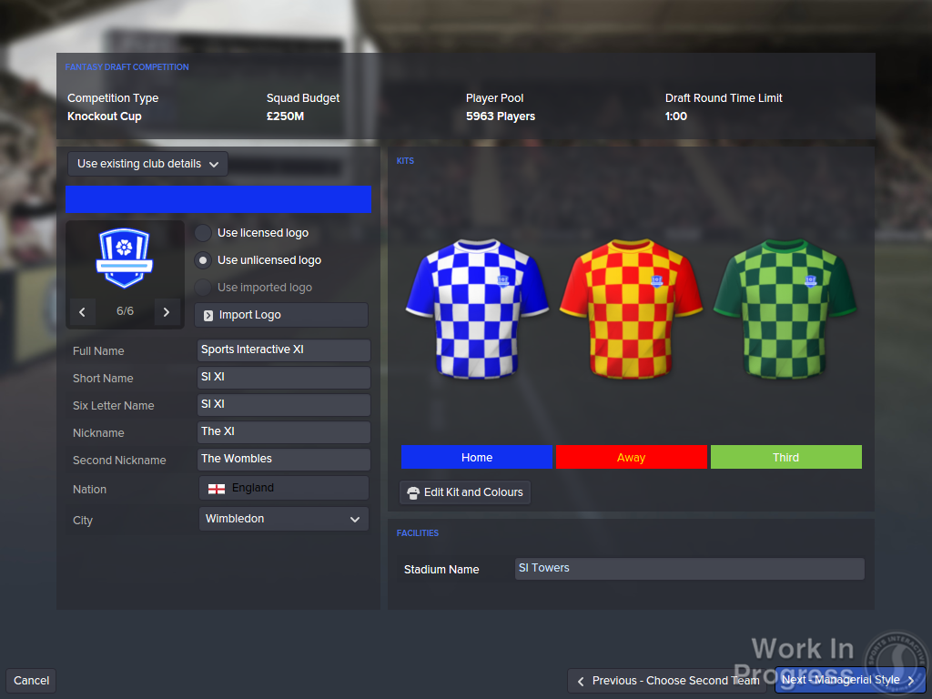 Football Manager 2016 Fantasy Draft Mode   Team creator  fantasy football blog uk