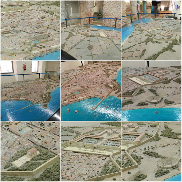 Um dia em Tarragona - o que ver além das ruínas romanas - maquete de Tarraco