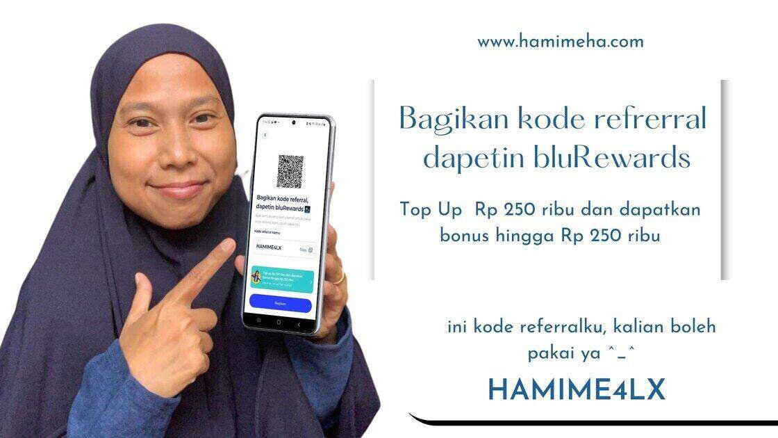 review aplikasi blu  ini kode referralnya