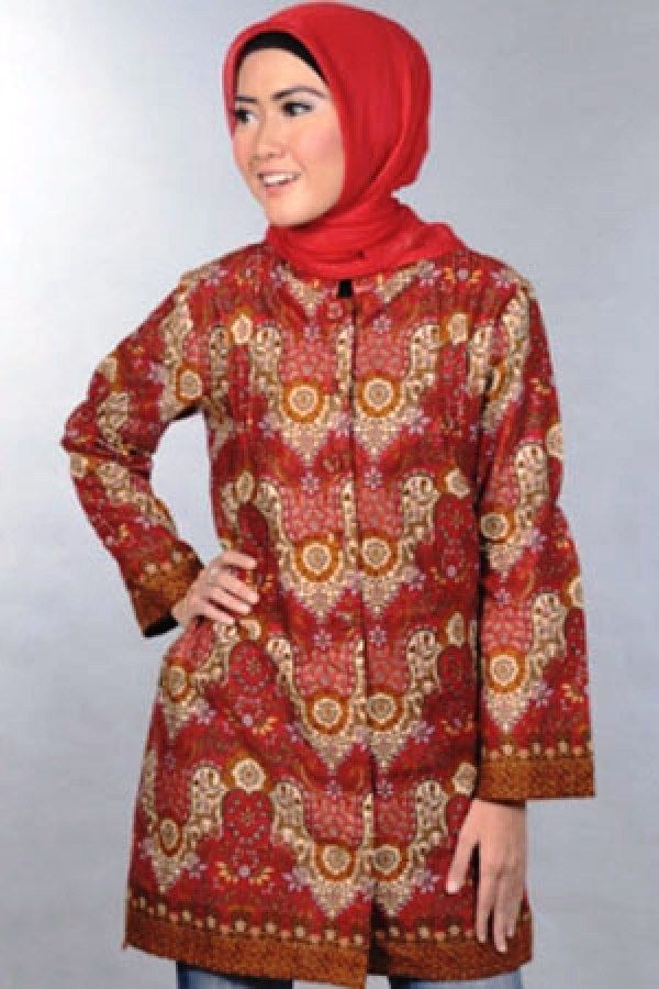ッ 25+ model baju batik atasan untuk wanita muslimah modern 
