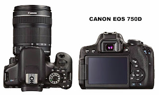 Canon EOS 750D, Canon EOS 760D, Spesifikasi EOS 750D, spesifikasi EOS 760D, Kamera DSLR baru, Kamera Canon baru, full HD video, 