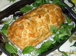 Pâté de Pâques de pigeon et de volaille