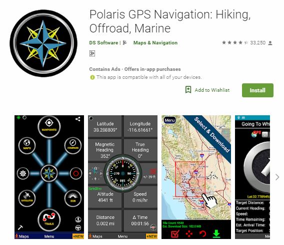 Polaris GPS Navigation