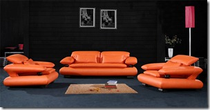 sanapé cuir design