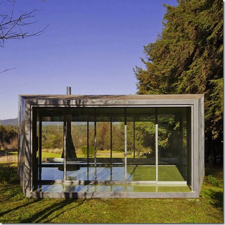 mini glass house