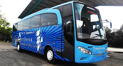 list harga sewa bus pariwisata murah di depok 2019