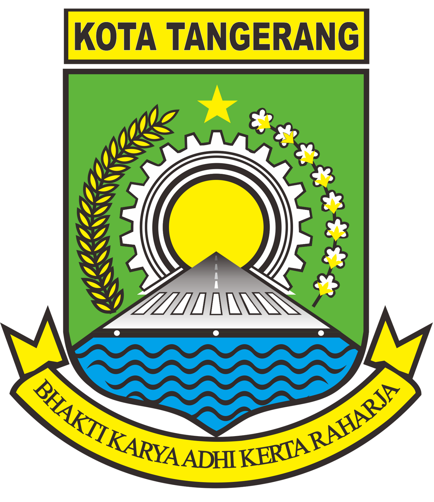  Profil Kota Tangerang  GEOGRAFIS KOTA  TANGERANG 
