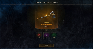 new world legacy of crassus rewards