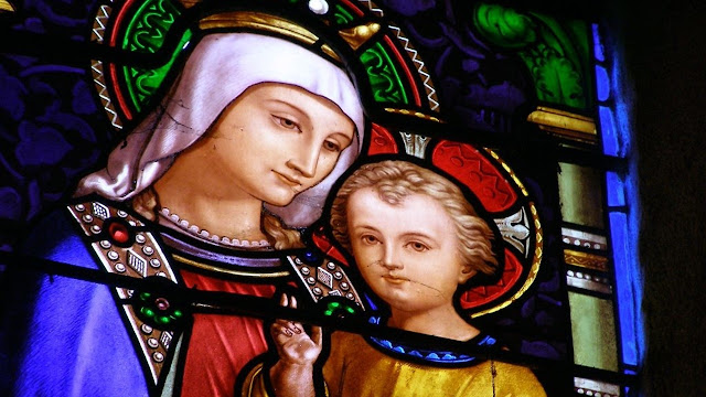 la vierge et l'enfant