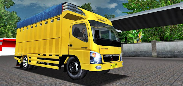 Mitsubishi Canter  125  PS  Mod FDW 2021 Mod ets2 indonesia