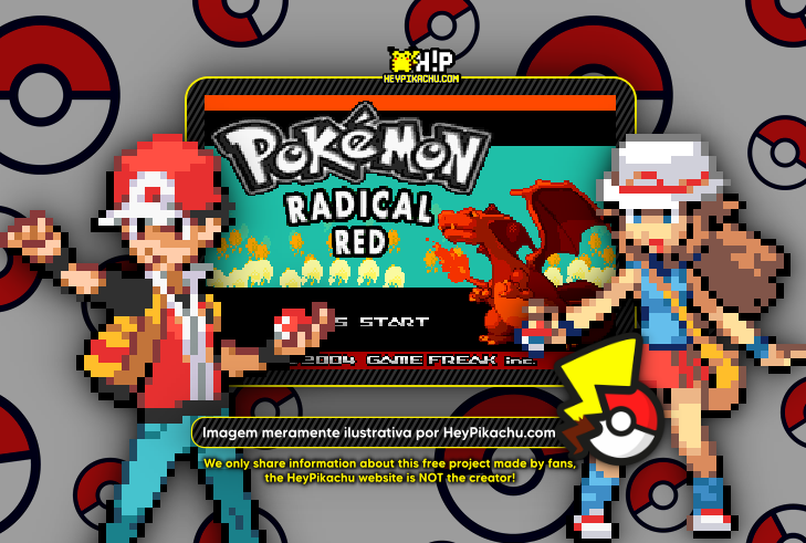 Pokémon RadicalRed - Usando só Pokémon Tipo FOGO - Parte 1 (Créditos a