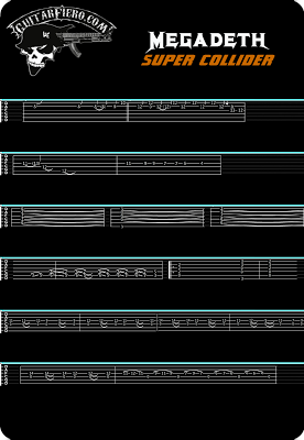 Tabs Super Collider Megadeth