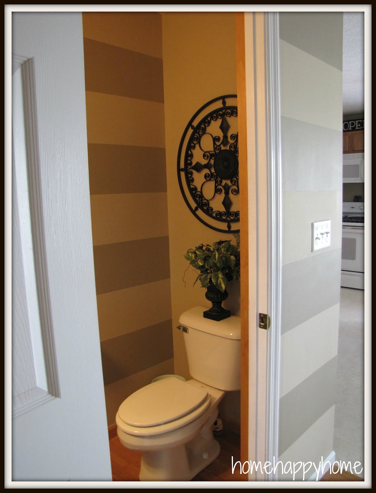 home happy home: Powder room reveal
