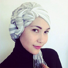 Tutorial Hijab Turban Ikat