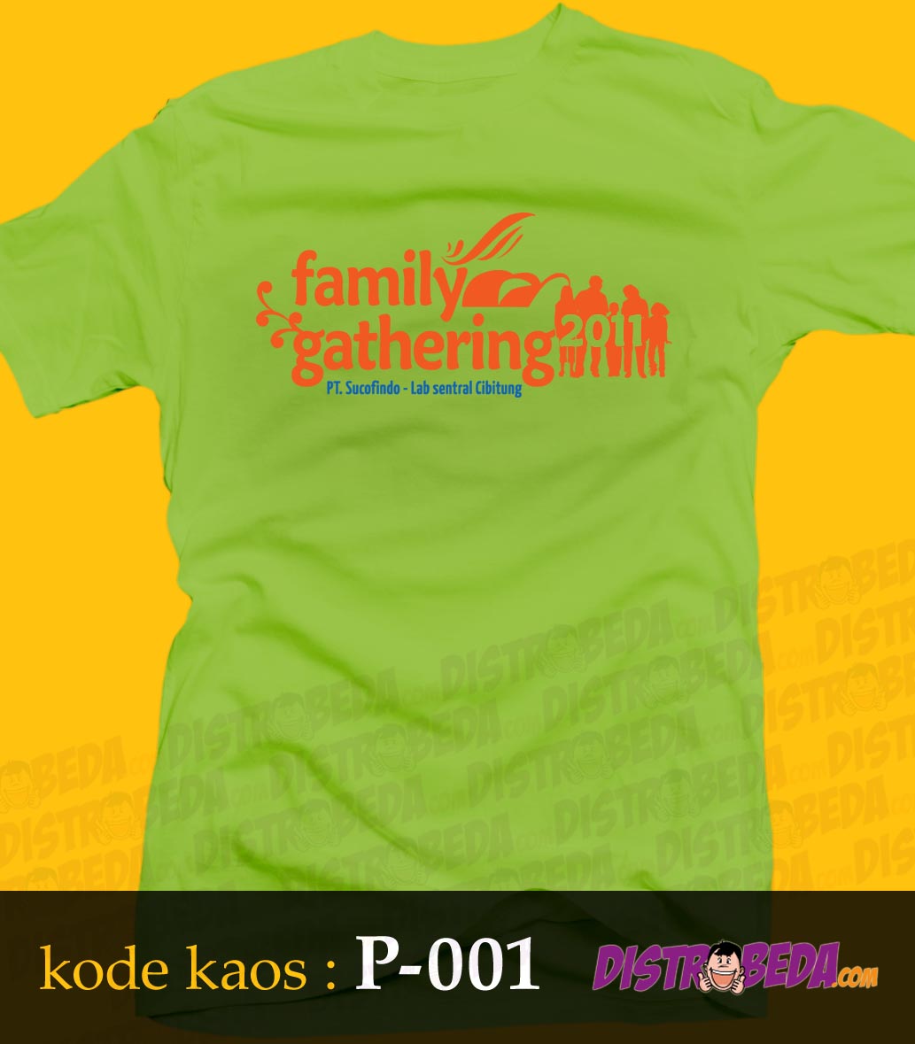 25 Model Kaos  Family  Gathering  dan Event Outing Terbaru 