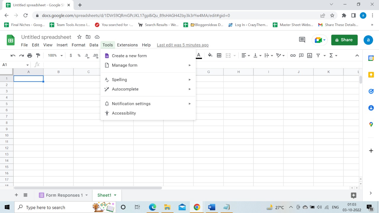 create, edit, and customize a Google Form