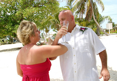 A Cayman wedding tradition