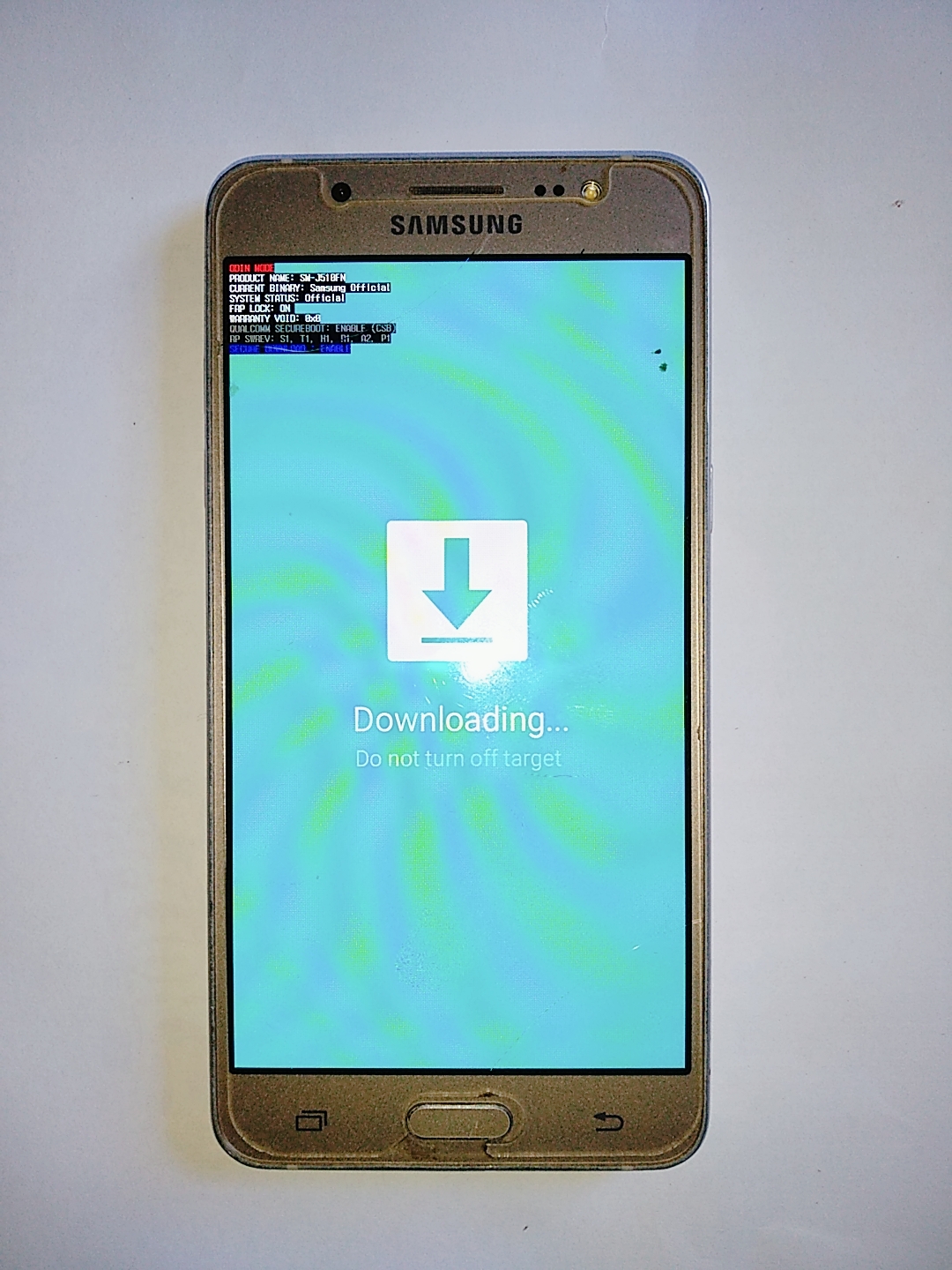 Cara Flash Samsung J5 SM J510FN Official Frimware ODIN