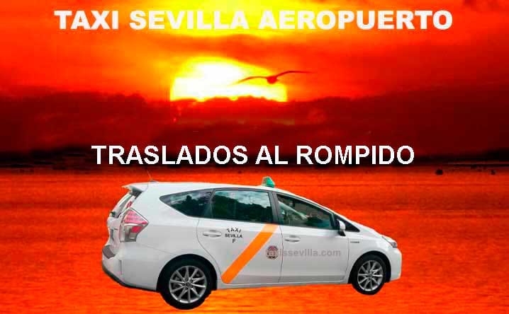 ¿Cuánto cuesta un taxi de Sevilla a El Rompido?