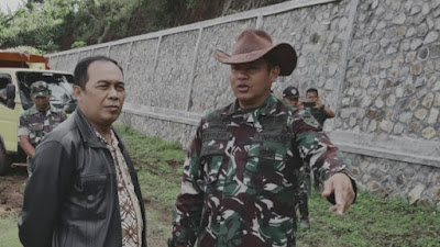 Bersama Wakil Walikota Cimahi, Dansektor 21 Pantau Progres Pembibitan