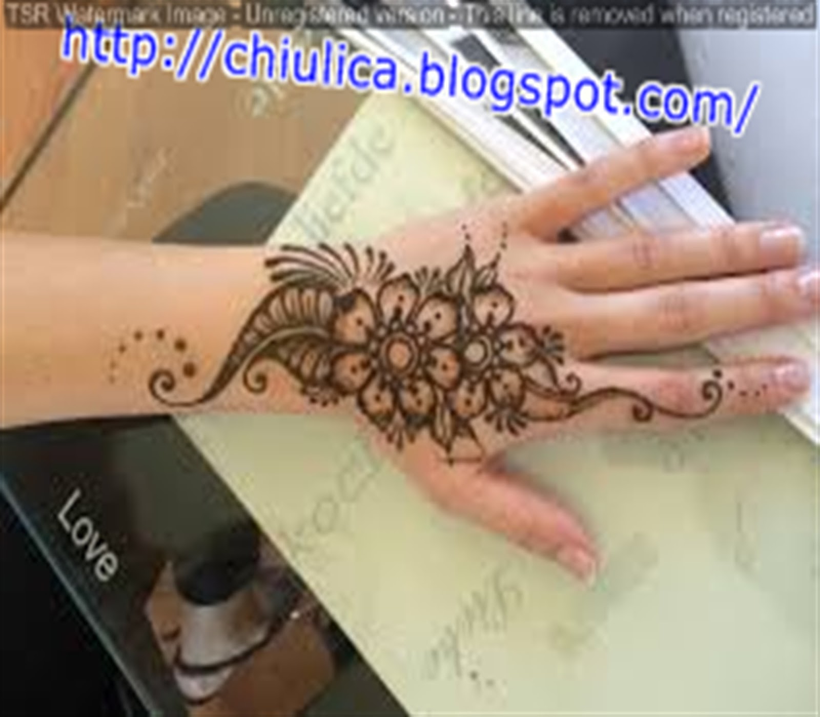  Gambar  Hena Bunga  30 koleksi motif henna  terbaru dengan 