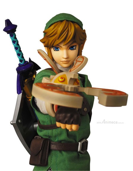 FIGURA LINK REAL ACTION HEROES The Legend of Zelda Skyward Sword