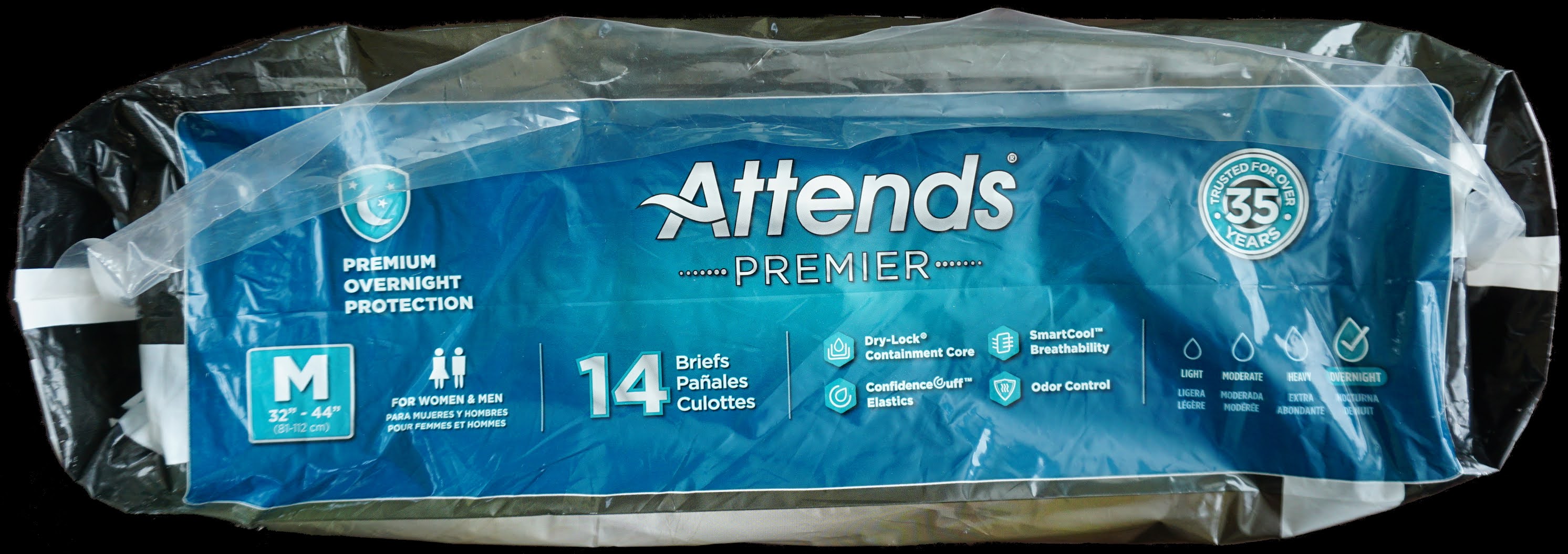 Diaper Metrics: Attends Premier Overnight Adult Diaper Review