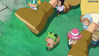 ワンピースアニメ ドレスローザ編 686話 小人族 Dwarves トンタッタ Tontatta | ONE PIECE Episode 686