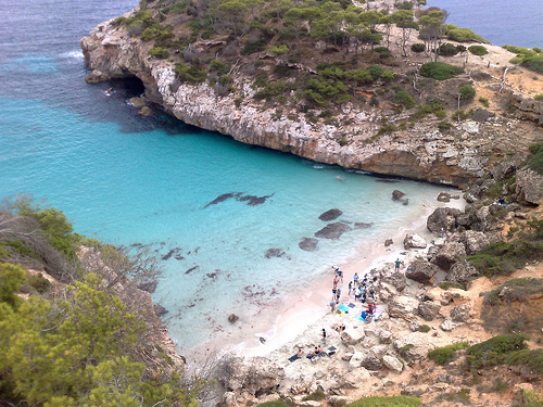 Cala del Moro, near to Palma de Mallorca