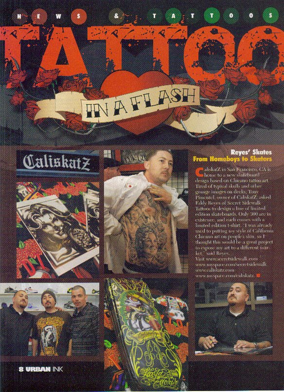on Chicano tattoo art.