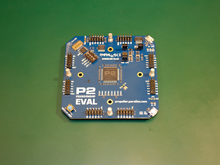 Placa de desenvolvimento "P2 Eval", revisão B.