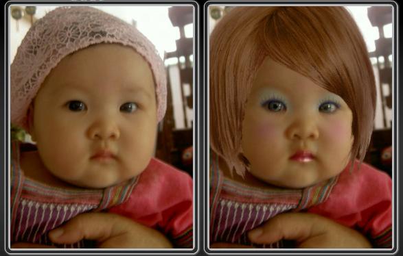 Kumpulan Foto Bayi Lucu Yang Di Make Up Dengan Photoshop [ www.BlogApaAja.com ]