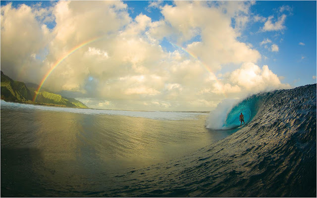 Serenity of Surfing