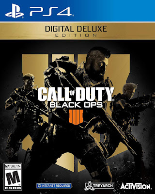 Call Of Duty Black Ops 4 Game Cover Ps4 Digital Deluxe