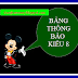 BẢNG THÔNG BÁO (Kiểu 8)