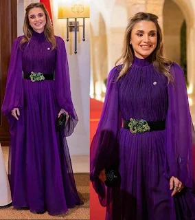 Queen Rania of Jordan's Impeccable Winter Style